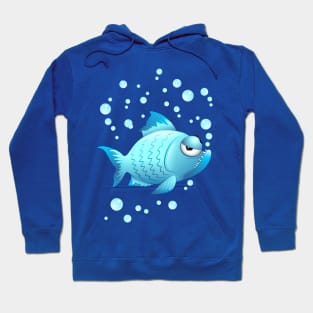 Grumpy fish Hoodie